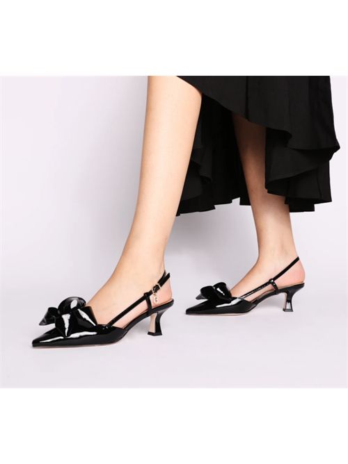 Slingback Doha in vernice con fiocco Tosca Blu TOSCA BLU | SS2616S162-C99